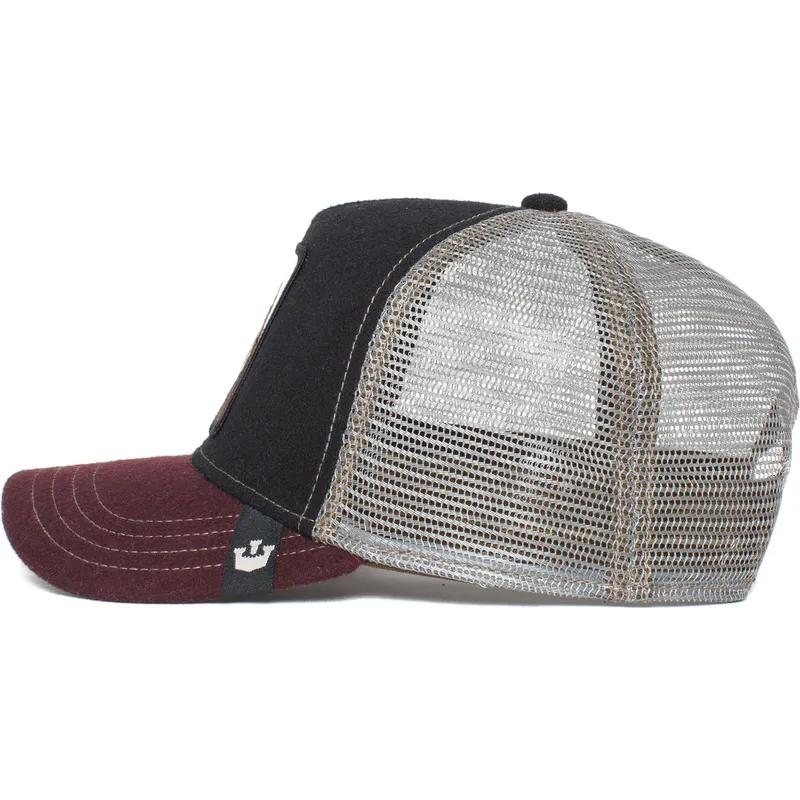epci-curbata-negru-snapback-king-circwool-of-life-the-farm-de-goorin-bros