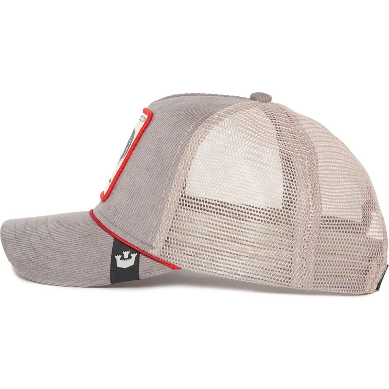 epci-curbata-gri-snapback-cock-the-arena-corduroy-the-farm-de-goorin-bros