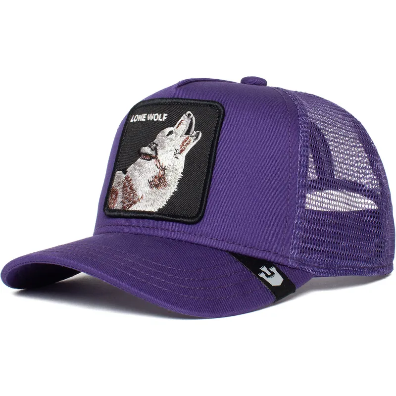 epci-curbata-violet-snapback-pentru-copii-lone-wolf-lil-the-farm-de-goorin-bros