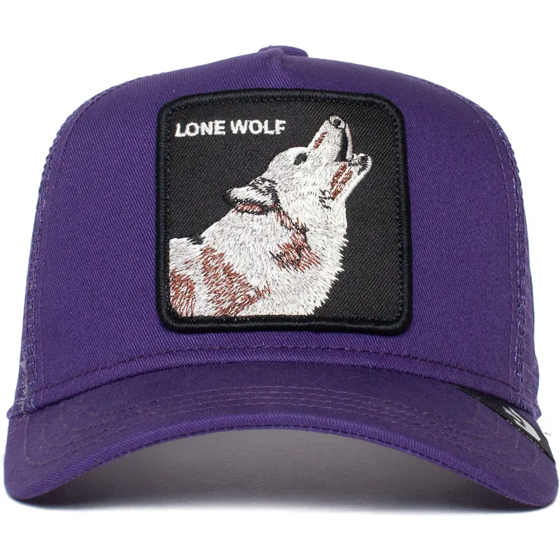 epci-curbata-violet-snapback-pentru-copii-lone-wolf-lil-the-farm-de-goorin-bros
