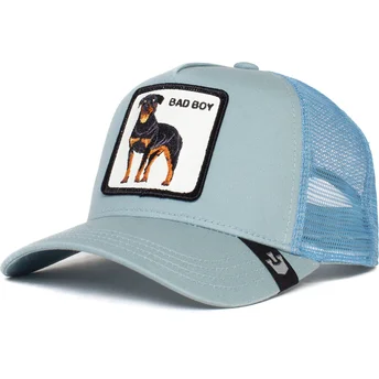 Goorin Bros. Trucker-Cap Blau Rottweiler Hund Bad Boy Truckin The Farm.