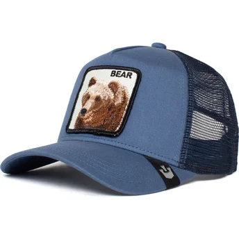 epci-albastru-snapback-big-bear-truckin-the-farm-de-goorin-bros