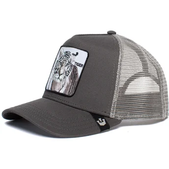 epci-curbata-gri-snapback-the-white-tiger-the-farm-de-goorin-bros