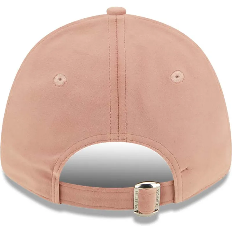 epci-curbata-roz-reglabila-9forty-velour-de-new-york-yankees-mlb-de-new-era