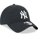 new-era-curved-brim-9twenty-league-essential-new-york-yankees-mlb-black-adjustable-cap