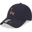 epci-curbata-bleumarin-reglabila-9forty-check-infill-de-los-angeles-dodgers-mlb-de-new-era