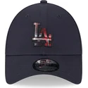 epci-curbata-bleumarin-reglabila-9forty-check-infill-de-los-angeles-dodgers-mlb-de-new-era