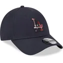 epci-curbata-bleumarin-reglabila-9forty-check-infill-de-los-angeles-dodgers-mlb-de-new-era