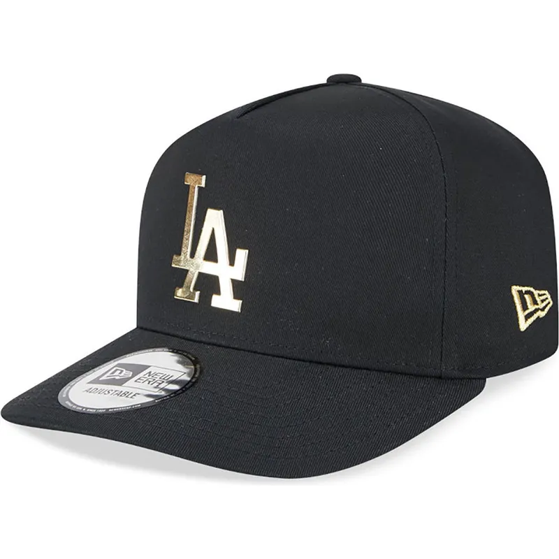 epci-curbata-negru-snapback-a-frame-foil-pack-de-los-angeles-dodgers-mlb-de-new-era