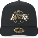 epci-curbata-negru-snapback-a-frame-foil-pack-de-los-angeles-lakers-nba-de-new-era