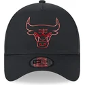 epci-curbata-negru-snapback-a-frame-foil-pack-de-chicago-bulls-nba-de-new-era