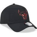 epci-curbata-negru-snapback-a-frame-foil-pack-de-chicago-bulls-nba-de-new-era