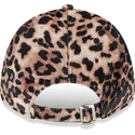 epci-curbata-leopard-reglabila-rosa-9forty-velour-de-new-york-yankees-mlb-de-new-era