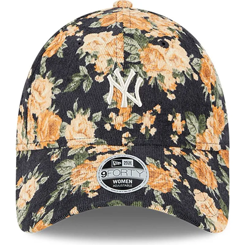 epci-curbata-bleumarin-reglabila-9forty-floral-cord-de-new-york-yankees-mlb-de-new-era