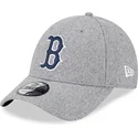 epci-curbata-gri-reglabila-9forty-essential-melton-wool-de-boston-red-sox-mlb-de-new-era