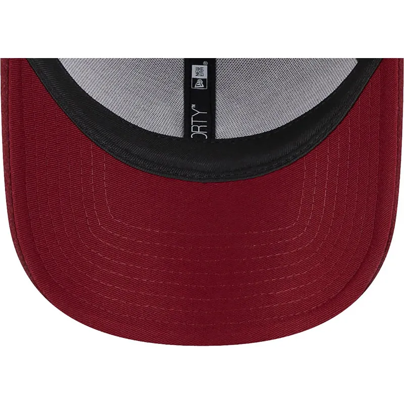 epci-curbata-rou-reglabila-9forty-essential-melton-wool-de-new-york-yankees-mlb-de-new-era