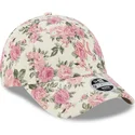 epci-curbata-bej-reglabila-rosa-9forty-floral-cord-de-new-york-yankees-mlb-de-new-era