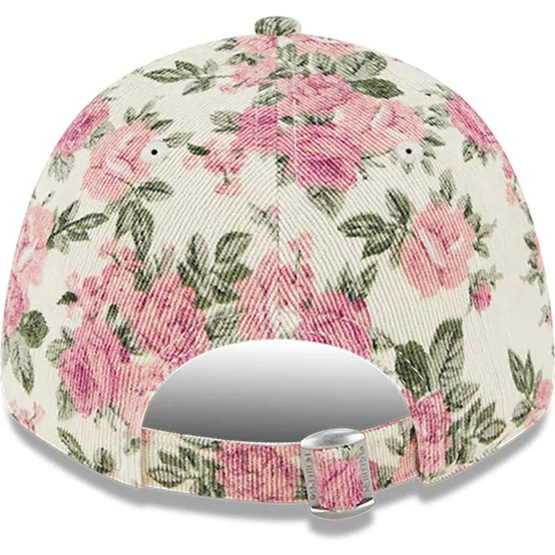 epci-curbata-bej-reglabila-rosa-9forty-floral-cord-de-new-york-yankees-mlb-de-new-era