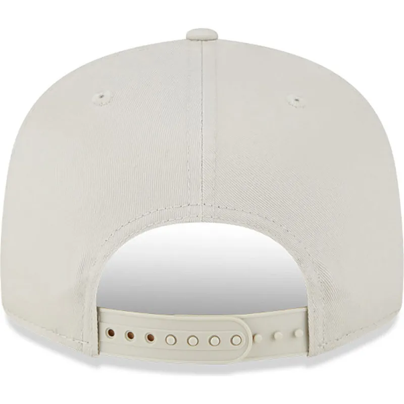epci-plata-bej-snapback-9fifty-league-essential-de-los-angeles-dodgers-mlb-de-new-era