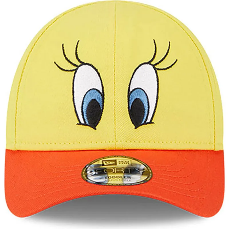 epci-curbata-galben-reglabila-pentru-copii-9forty-de-piolin-looney-tunes-de-new-era