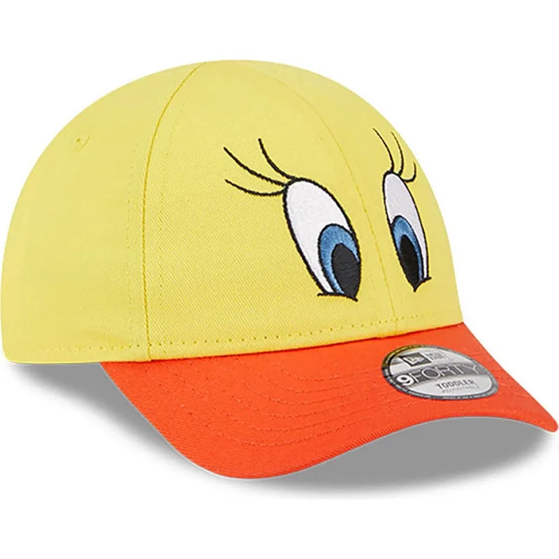 epci-curbata-galben-reglabila-pentru-copii-9forty-de-piolin-looney-tunes-de-new-era