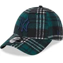 epci-curbata-verzior-reglabila-9forty-check-de-new-york-yankees-mlb-de-new-era