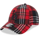 epci-curbata-rou-reglabila-9forty-check-de-los-angeles-dodgers-mlb-de-new-era