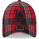 epci-curbata-rou-reglabila-9forty-check-de-los-angeles-dodgers-mlb-de-new-era