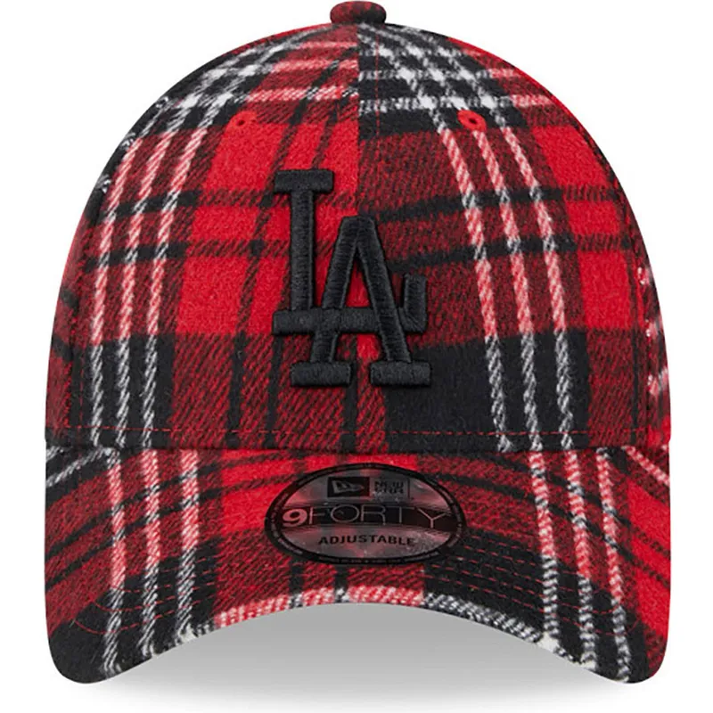 epci-curbata-rou-reglabila-9forty-check-de-los-angeles-dodgers-mlb-de-new-era