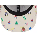 epci-curbata-bej-reglabila-pentru-copii-9forty-festive-de-new-york-yankees-mlb-de-new-era