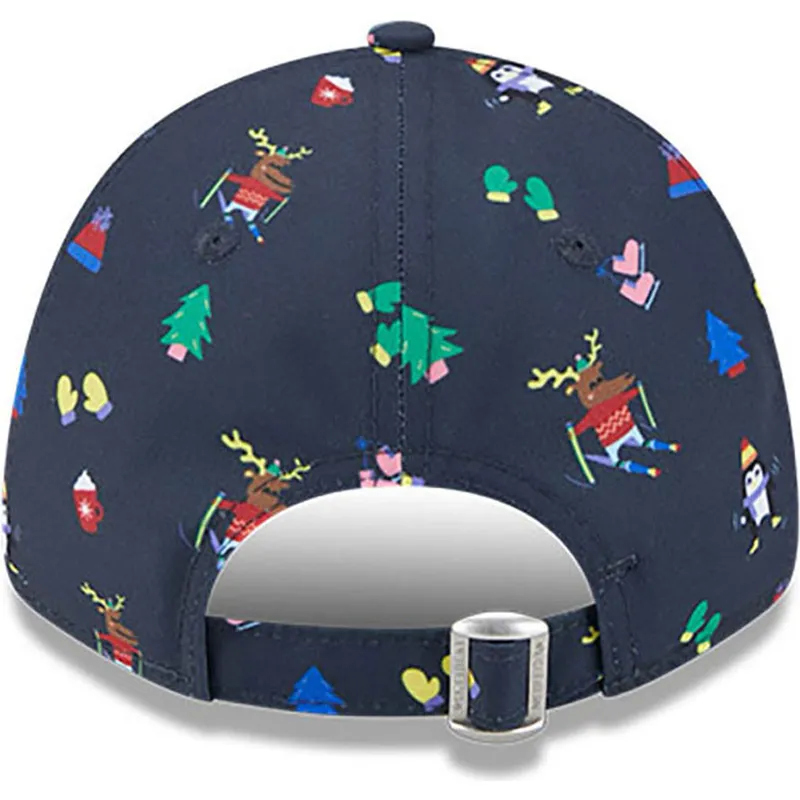 epci-curbata-bleumarin-reglabila-pentru-copii-9forty-festive-de-new-york-yankees-mlb-de-new-era