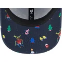 epci-curbata-bleumarin-reglabila-pentru-copii-9forty-festive-de-new-york-yankees-mlb-de-new-era