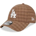 epci-curbata-maro-reglabila-9forty-flannel-de-los-angeles-dodgers-mlb-de-new-era