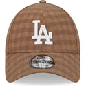 epci-curbata-maro-reglabila-9forty-flannel-de-los-angeles-dodgers-mlb-de-new-era
