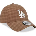 epci-curbata-maro-reglabila-9forty-flannel-de-los-angeles-dodgers-mlb-de-new-era