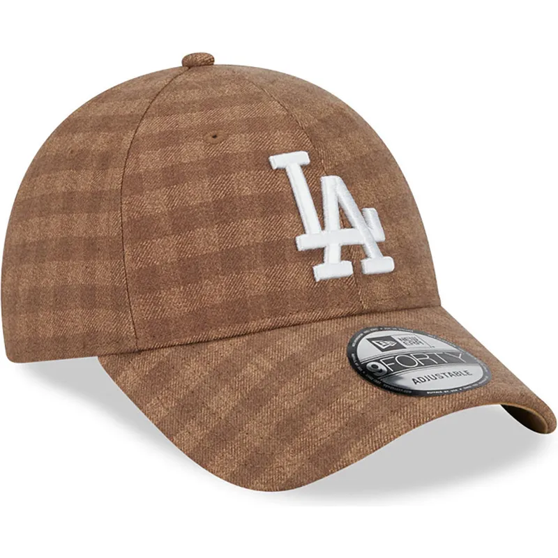 epci-curbata-maro-reglabila-9forty-flannel-de-los-angeles-dodgers-mlb-de-new-era
