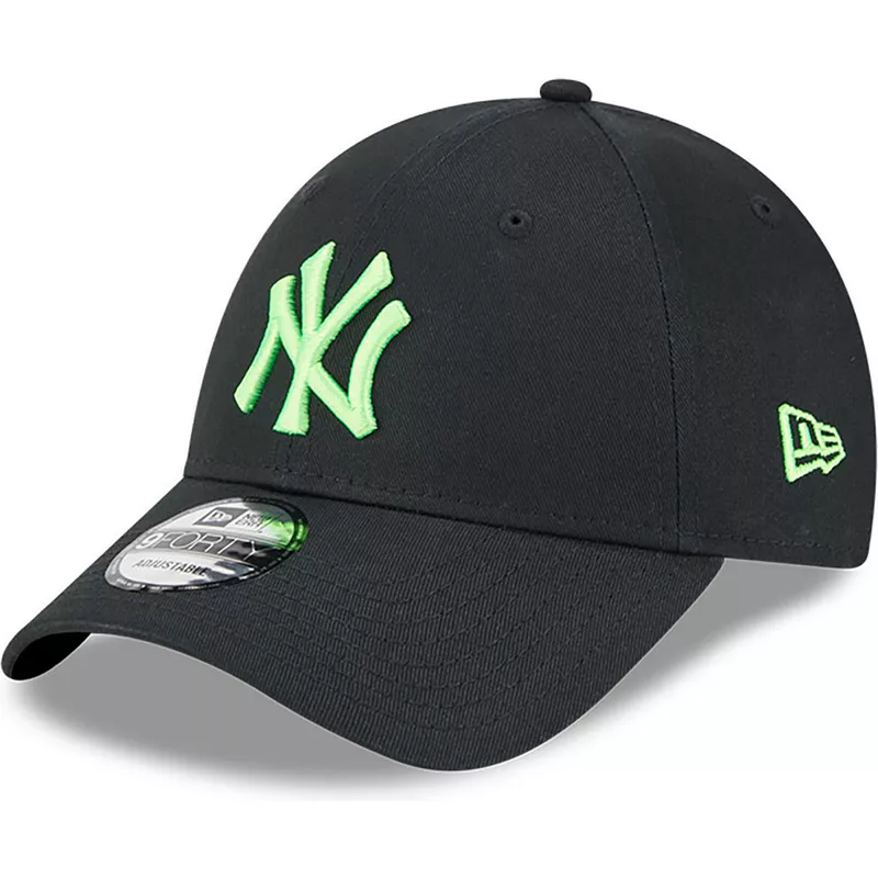 Gorra curva blanca ajustable 9FORTY Essential de New York Yankees MLB de New  Era