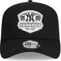 epci-curbata-negru-snapback-a-frame-patch-de-new-york-yankees-mlb-de-new-era
