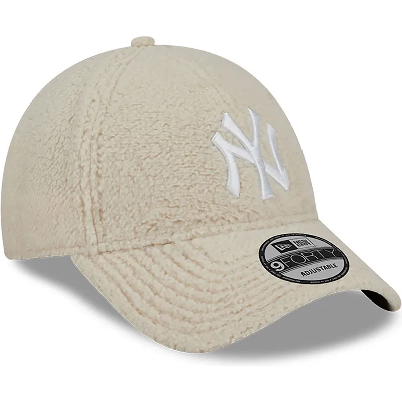 epci-curbata-bej-reglabila-9forty-teddy-de-new-york-yankees-mlb-de-new-era