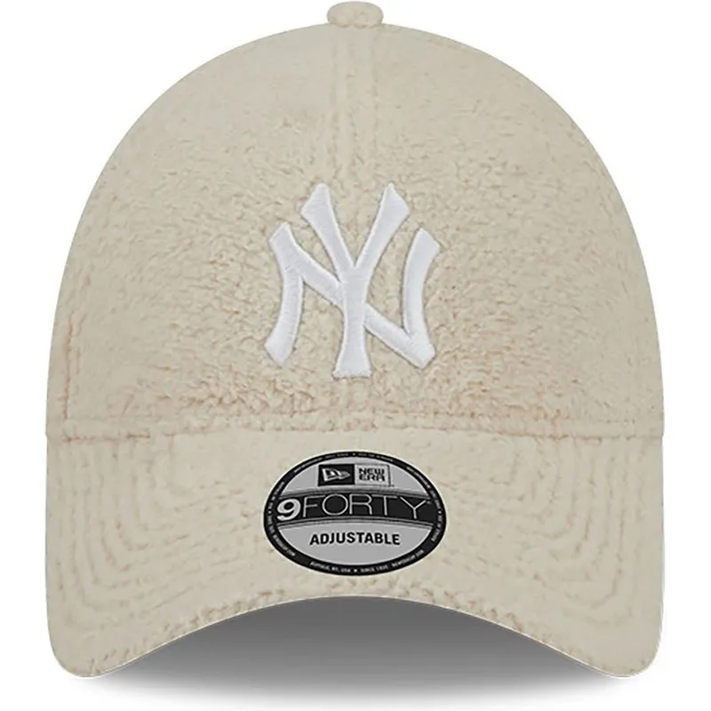 epci-curbata-bej-reglabila-9forty-teddy-de-new-york-yankees-mlb-de-new-era