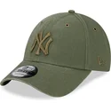 epci-curbata-verzior-reglabila-9forty-washed-canvas-de-new-york-yankees-mlb-de-new-era