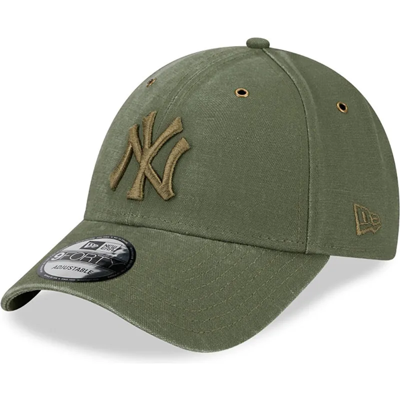epci-curbata-verzior-reglabila-9forty-washed-canvas-de-new-york-yankees-mlb-de-new-era