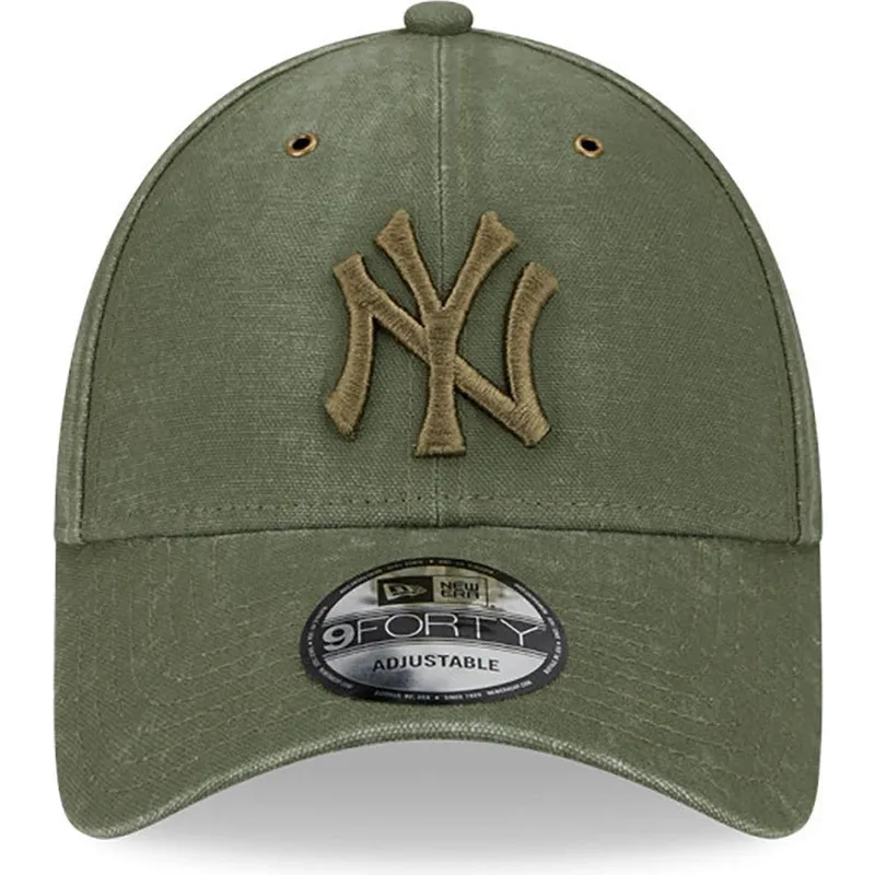 epci-curbata-verzior-reglabila-9forty-washed-canvas-de-new-york-yankees-mlb-de-new-era