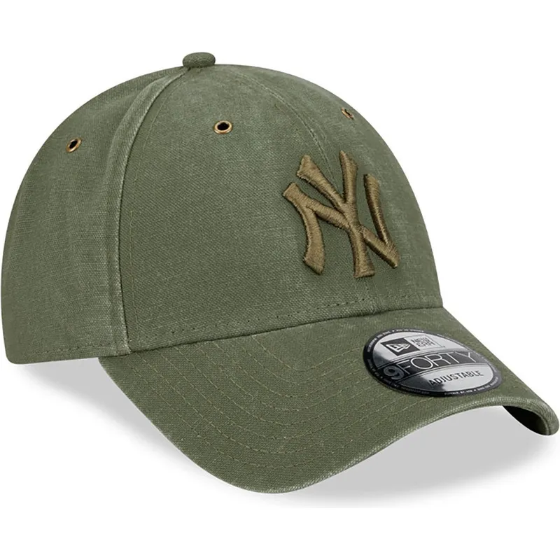 epci-curbata-verzior-reglabila-9forty-washed-canvas-de-new-york-yankees-mlb-de-new-era