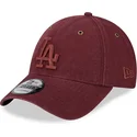 epci-curbata-rou-reglabila-9forty-washed-canvas-de-los-angeles-dodgers-mlb-de-new-era