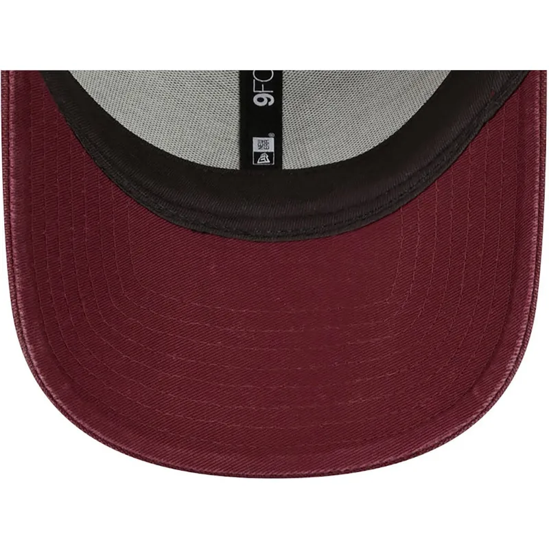 epci-curbata-rou-reglabila-9forty-washed-canvas-de-los-angeles-dodgers-mlb-de-new-era