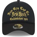 epci-curbata-negru-snapback-a-frame-est-1920-de-new-era