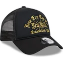 epci-curbata-negru-snapback-a-frame-est-1920-de-new-era