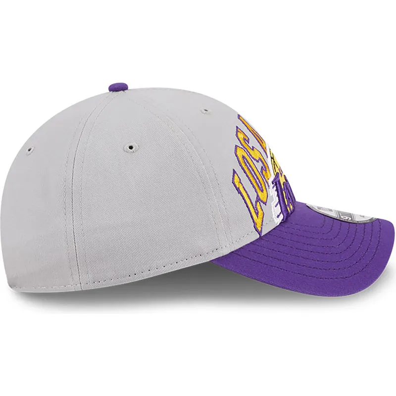 epci-curbata-gri-reglabila-9twenty-tip-off-2023-de-los-angeles-lakers-nba-de-new-era