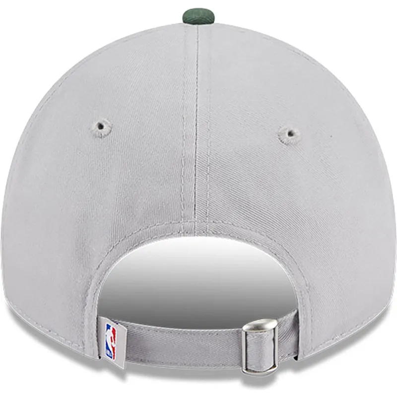 epci-curbata-gri-reglabila-9twenty-tip-off-2023-de-milwaukee-bucks-nba-de-new-era